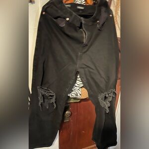 Wild Fable Black Distressed Women Jeans